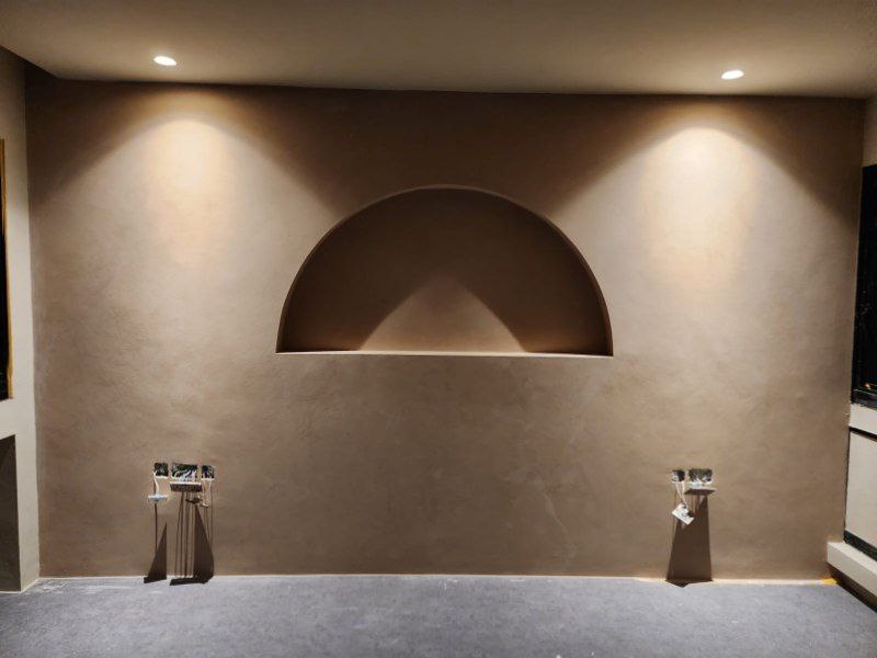 Textured Wall & Lime Wash