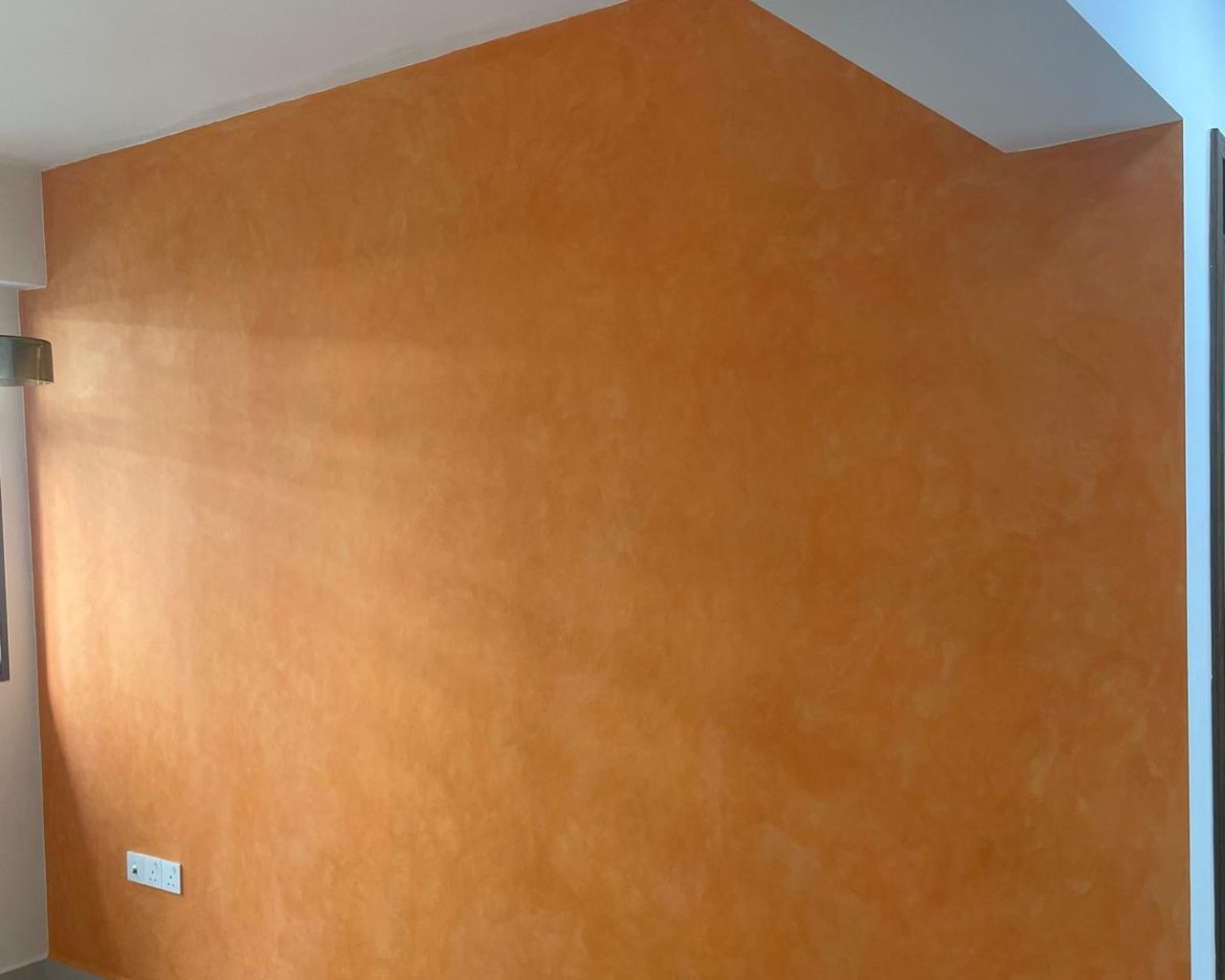 Textured Wall & Lime Wash